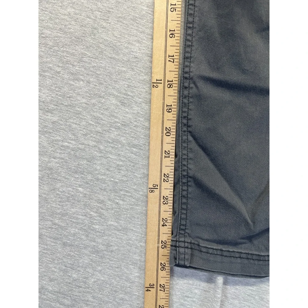 Old Navy OG Chino Pants Mens Medium Gray Cotton Stretch High Rise Straight Leg